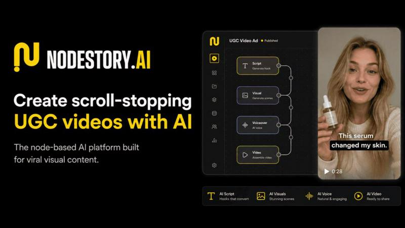 NodeStory application interface and features